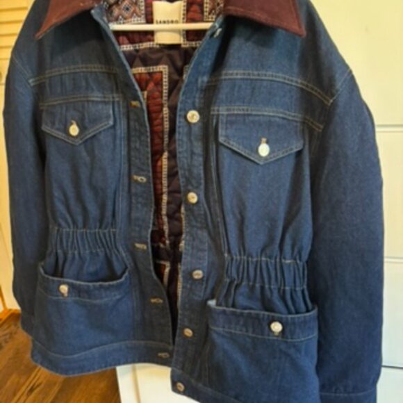Sandro Denim Barn Jacket NWT - Picture 4 of 7
